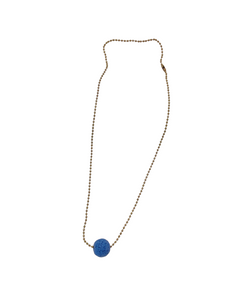 Lava Diffuser Necklace - 1 Bead on Bronze