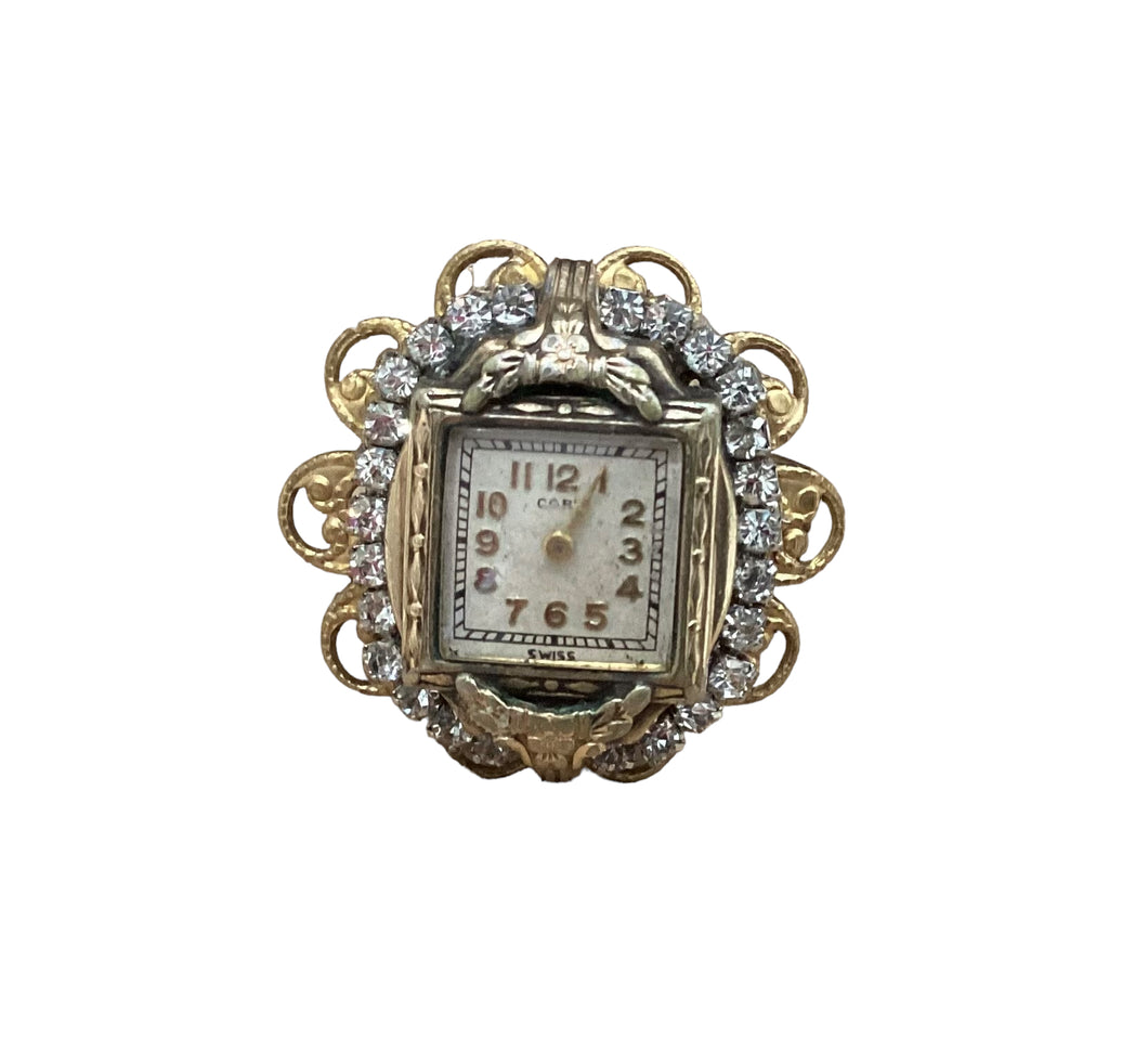 Steampunk Wristwatch Ring