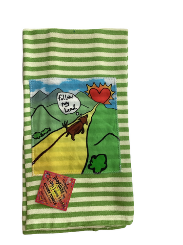 #204 Tea Towel - Follow My Lead