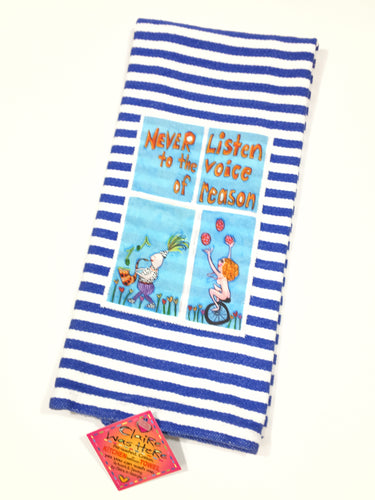 #145 Tea Towel - Voice of Reason