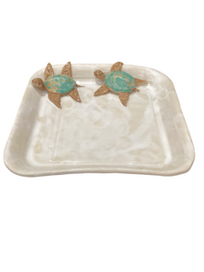 Baby Turtle Clay Platter