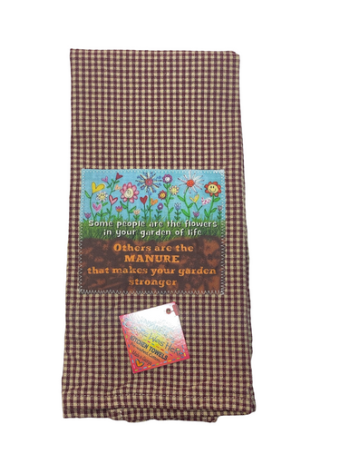 #118 Tea Towel - Manure