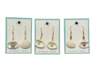 Sea Scallop Earrings
