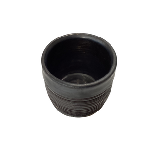 Steel Pottery Gray Cup