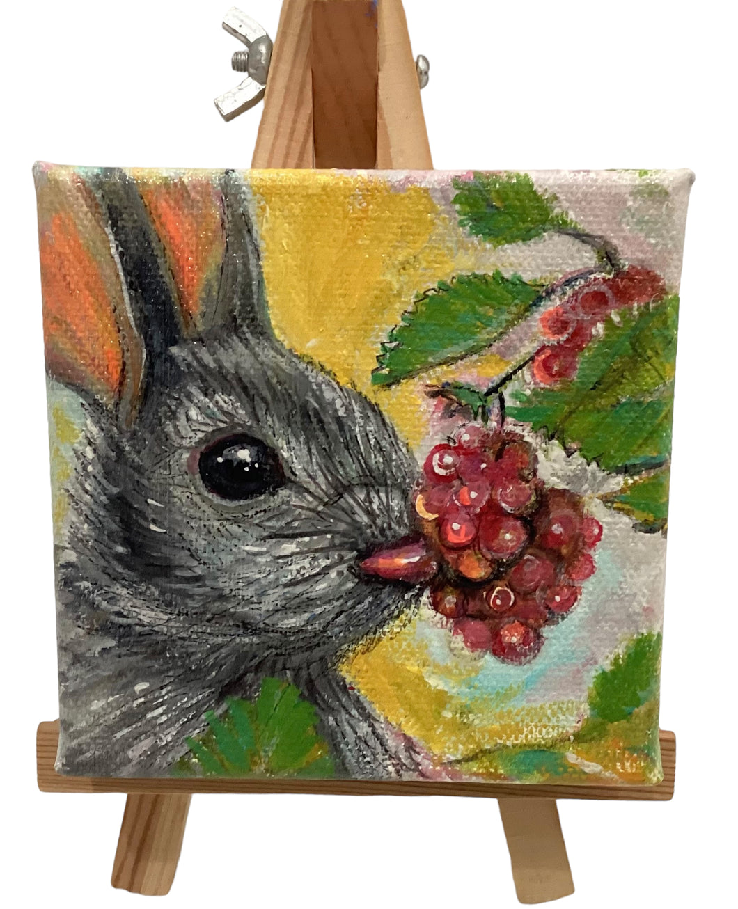 Bunny with Berries