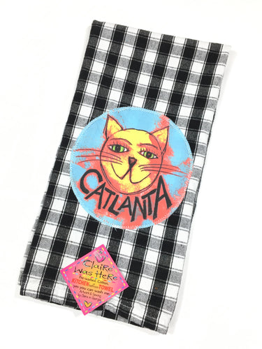 #100 Tea Towel - Catlanta