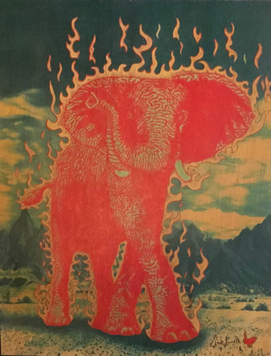 The Luck Elephant - Orange