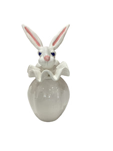 Whimsical Bunny Lidded Jar