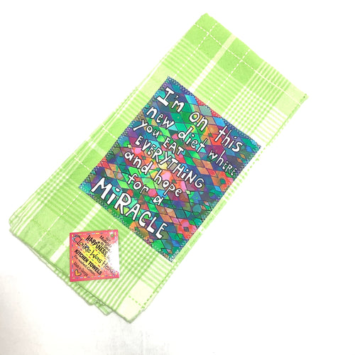 #211 Tea Towel - New Diet Miracle