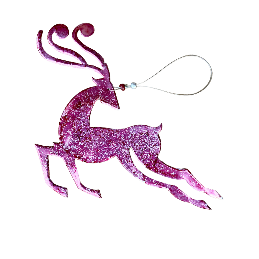 The Red Reindeer Ornament