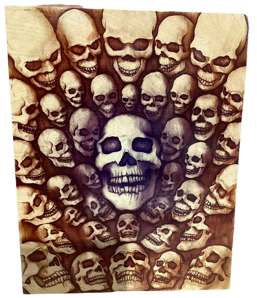 40 Skulls-Yellow