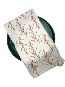 Feather Reed Print Tea Towel