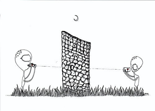 Creatures of the Heart - and Usually, They Scarcely Noticed the Wall at All